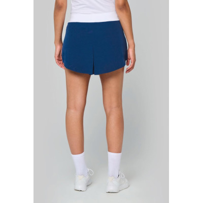 Padel skirt with integrated shorts